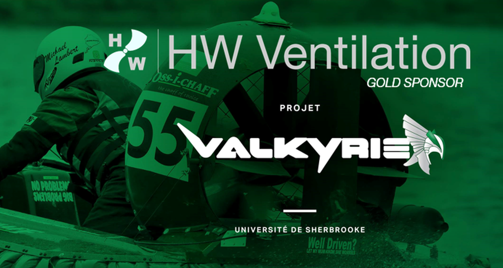 HW VENTILATION IS GOLD SPONSOR OF CANADIAN UNIVERSITY HOVERCRAFT PROJECT